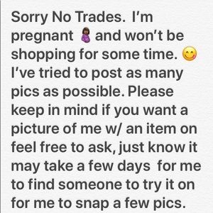 Preggo🤰🏾 so no trades.😫